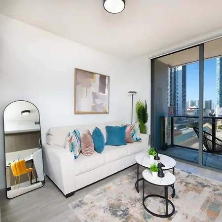 Luxury Loft - Free Parking - Ocean View - Brickell Downtown Apartment Miami Room photo
