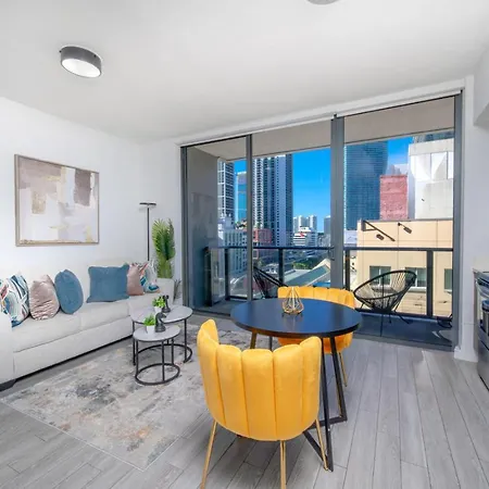 Luxury Loft - Free Parking - Ocean View - Brickell Downtown Apartment Miami Room photo